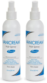 Vanicream Firm Hold Hairspray – Clean-Label Pump Spray for Uncluttered Vanity Styling