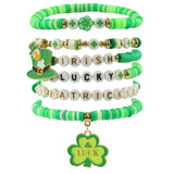 OHOME Soccer Mom Beaded Bracelet Set - Holiday Stocking Stuffer Gift for Her, Coach Appreciation Present