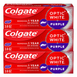 Colgate Optic White Purple Whitening Toothpaste – Holiday Gift Set for Mom, Daily Anticavity and Stain Removal