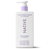 Native Scalp Detox Shampoo Lavender Cloud & Vanilla 16.5 fl oz – 11-Ingredient Clean Formula for Intentional Bathrooms