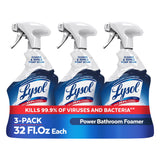 Lysol Power Foaming Bathroom Cleaner – Bleach-Free Disinfectant for Family and Kids' Bathroom Cleaning, 32 Oz