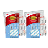 Command Medium Clear Wire Toggle Hooks Thoughtful Housewarming Gift, Damage-Free Wall Hooks for New Homeowners