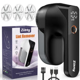 Ziitty Fabric Shaver – Fast 6-Blade Lint Remover to Refresh Work Sweaters Between Meetings