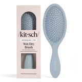 Kitsch Recycled Kids Hairbrush – Safe Gentle Detangler for Children and Teens, Flexible Bristles for Delicate Hair