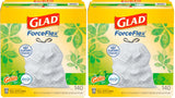 Glad ForceFlex 13 Gal Drawstring Trash Bags Febreze Gain – Clean, Cohesive Look for Open-Concept Living Areas