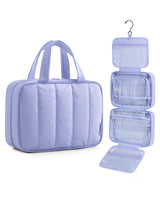 BAGSMART Hanging Travel Case – Clean-Lined Design for Clutter-Free Vanities, Four-Pocket Skincare Storage