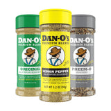 Dan-O's Compact Spice Set – Clutter-Free Kitchen Upgrade, Extra-Small Bottles with Clean Ingredient Lists for Intentional Cooks