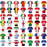 Soccer Country Garland – Outdoor Backyard String Flags for FIFA Watch Nights and Tailgate Fan Zones, 49 Countries