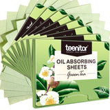 Teenitor Green Tea Blotting Paper – Mindful Skincare Ritual Addition, Gentle Linen Sheets for Midday Refresh