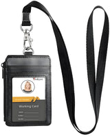 Teskyer ID Badge Holder for Frequent Flyers, Hands-Free Airport and Resort Check-In Accessory