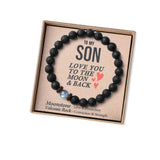 THEMEROL Handmade Strength and Love Bracelet – Graduation and Confirmation Keepsake Gift for Teen Boys