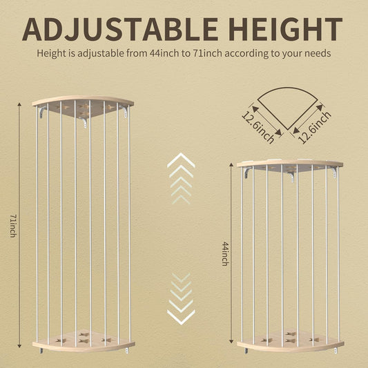 triangular fan-shaped corner-fit shelf, 12.6 x 12.6 inches