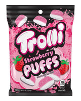 Trolli Strawberry Puffs Gummi Candy – Playdate Snack for Preschoolers, Kosher 4.25 oz