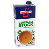Swanson 100% Natural Vegetable Stock – Stocking Stuffer for Vegetarian Friends and Plant-Based Foodies