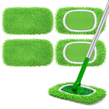 EcoHaven Reusable Microfiber Mop Pads – No Chemical Residue Hardwood Care for Sensitive Homes