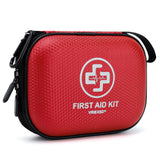 Mini First Aid Kit - 150 Piece Premium Hard Shell Emergency Kit, Gift-Ready Safety Present for Retirees, Teachers, and New Parents