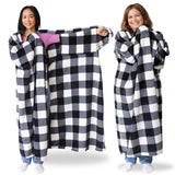 Super Blanky Wearable Blanket – Post-Bath Wind-Down Wrap, Hands-Free Warmth for Self-Care Evenings