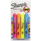 Sharpie Accent Tank-Style Highlighters – Conference Room Essentials for Color-Coded Document Review, 4 Count
