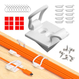 NiteOwl Cable Clips – Low-Profile Wire Management Clips for Less-Is-More Interiors