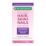 Nature's Bounty Hair Skin and Nails Softgel Set – Housewarming Gift for Wellness Lovers, 150-Count Duo