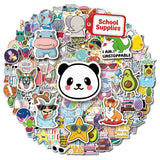 Water Bottle Stickers for Kids Teens 200Pcs Pack – Non-Toxic Vinyl Decals for Lunchboxes, Bedroom Doors & School Lockers