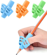 JuneLsy Pencil Grippers for Fine Motor Development – Comfortable Breathable Design for Occupational Therapy Home Practice