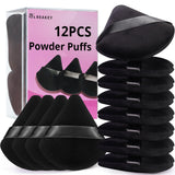 BEAKEY Velvet Powder Puff Set – High-End Beauty Counterpiece, Crafted Plush Foundation Applicator