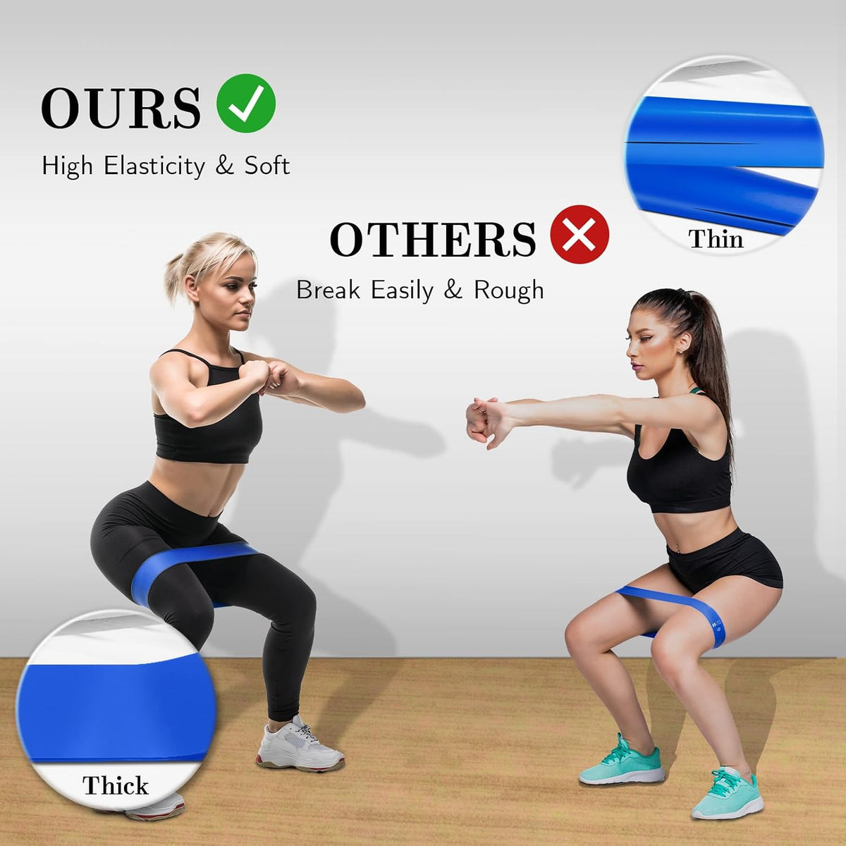 0.12 cm thickness engineered for durability under repeated stretching