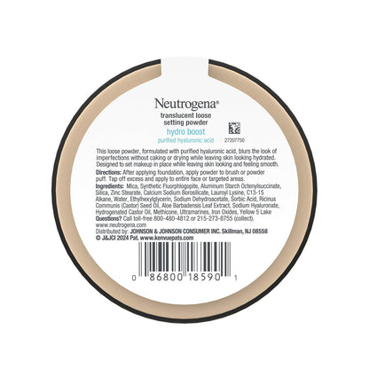 0.44 oz loose powder jar container for easy, controlled dispensing