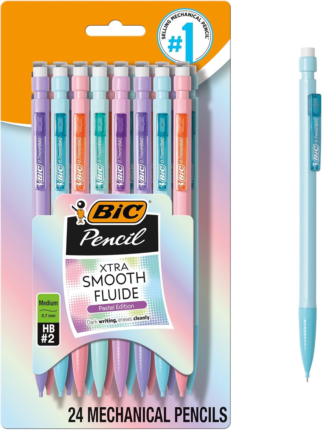 0.7mm medium point lead (with a fine-point variant available) for versatile everyday writing