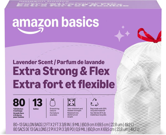 0.9 mil tear-resistant white plastic material rated for heavy loads