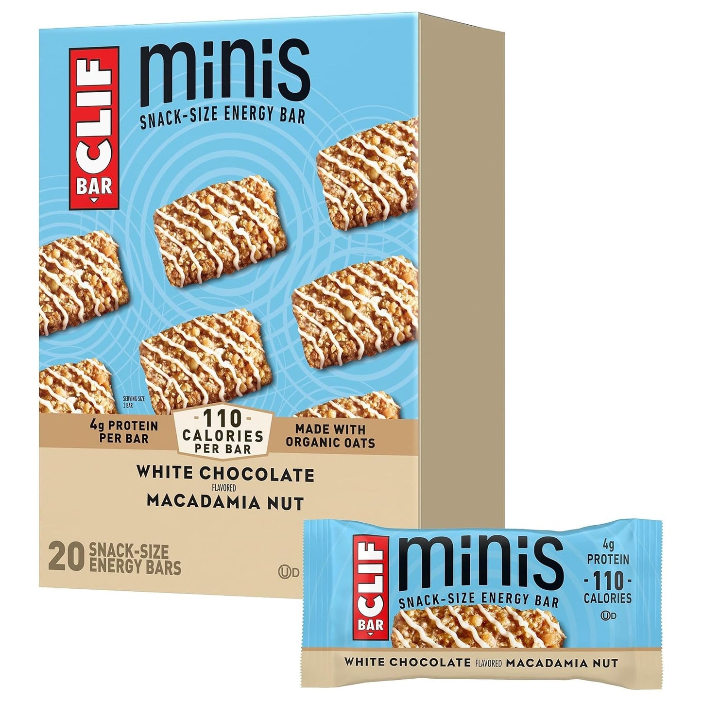 0.99 oz snack-size portion (roughly half a full clif bar)