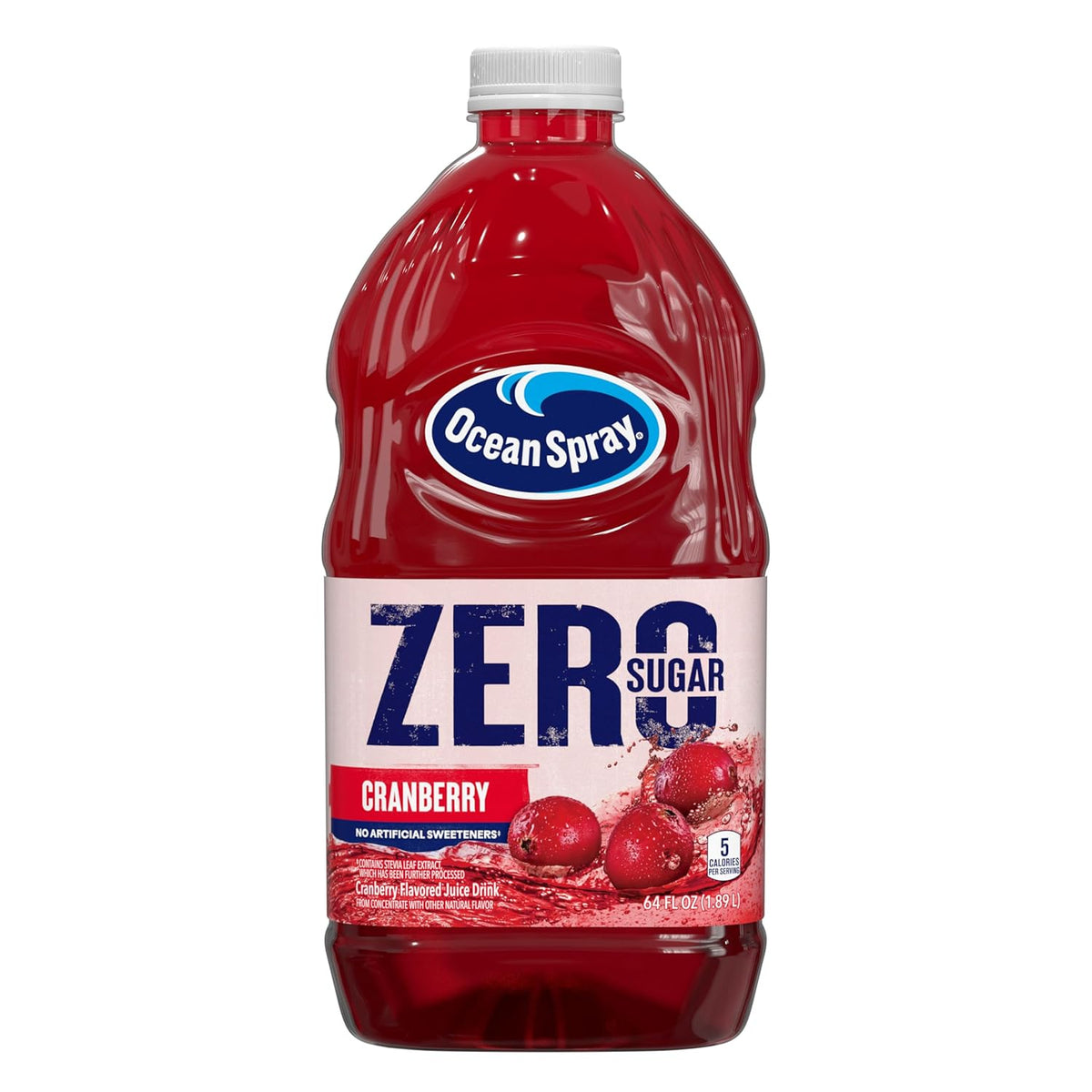0g sugar per 8 fl oz serving, sweetened with reb a and reb m steviol glycosides (no erythritol, sucralose, or aspartame)