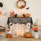 18"Wx96"L - Spider Web Fireplace Mantle