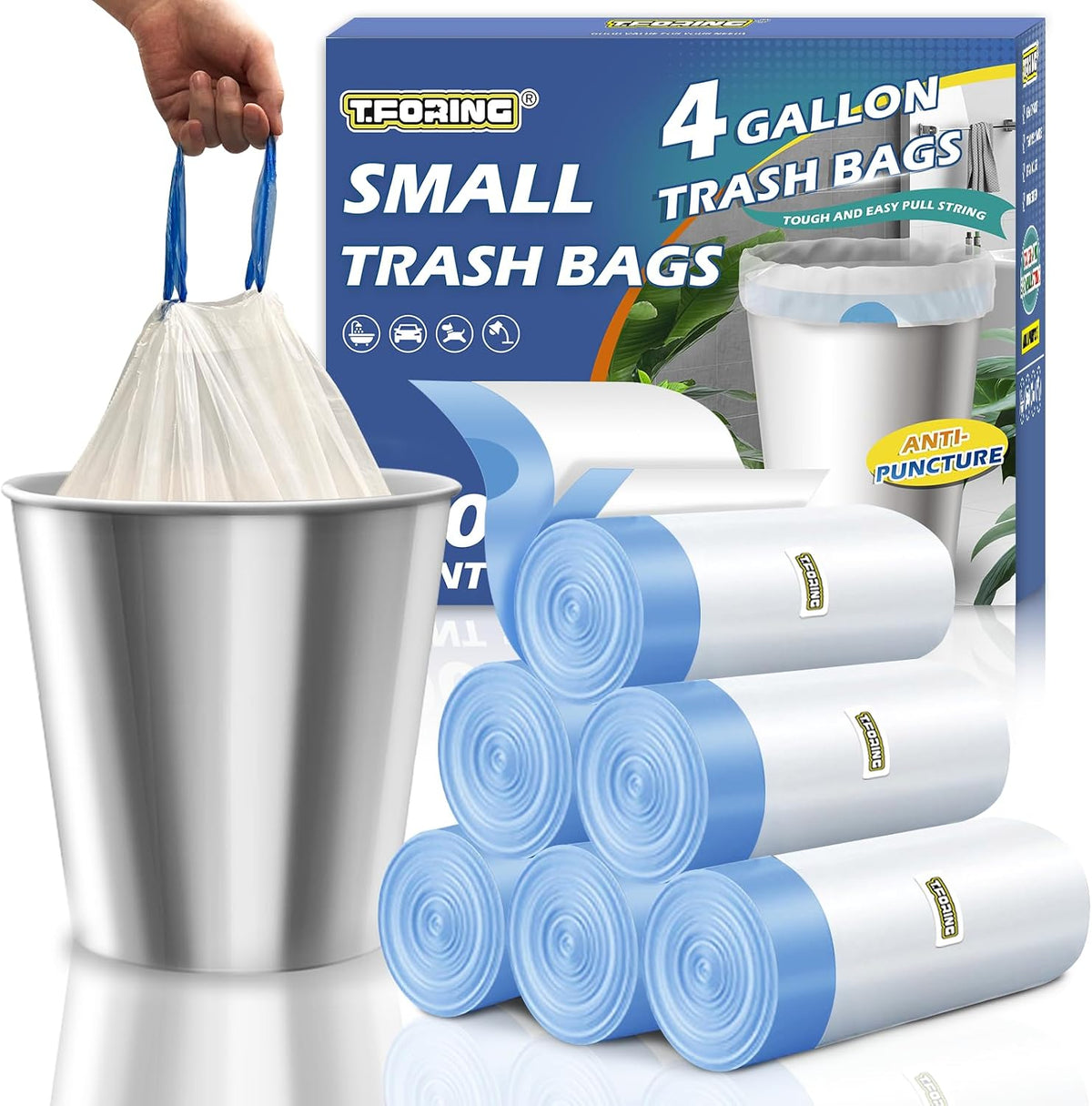 1.1 mil high density polyethylene (hdpe) construction for heavy-duty leakproof performance