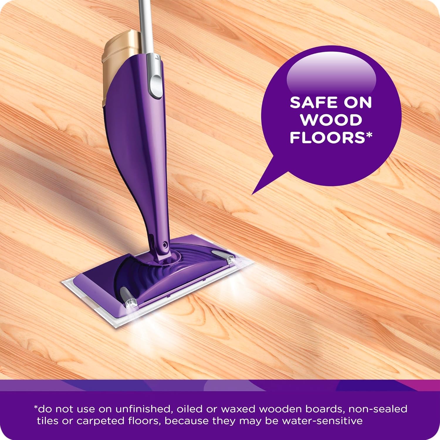 1.25 liter refill bottle compatible with swiffer wetjet mopping system