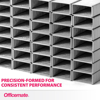1/4-inch leg length optimized for standard 20 lb paper stacks up to 20 sheets