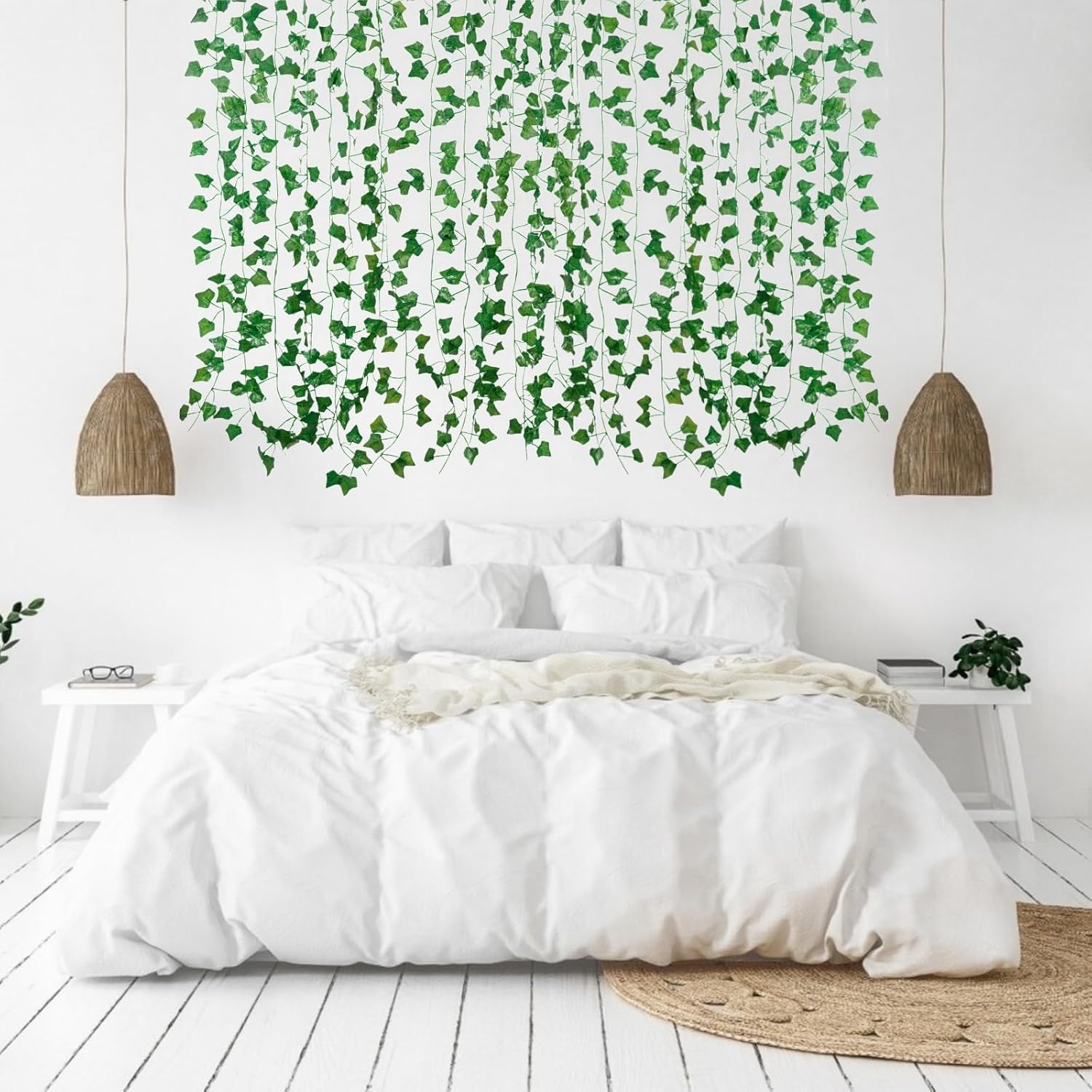 1.5-1.8 inch leaf diameter providing full, lush coverage when draped