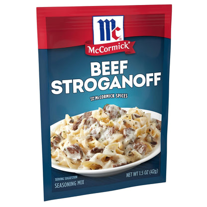 1.5 oz single-pouch portion sized for one batch of stroganoff