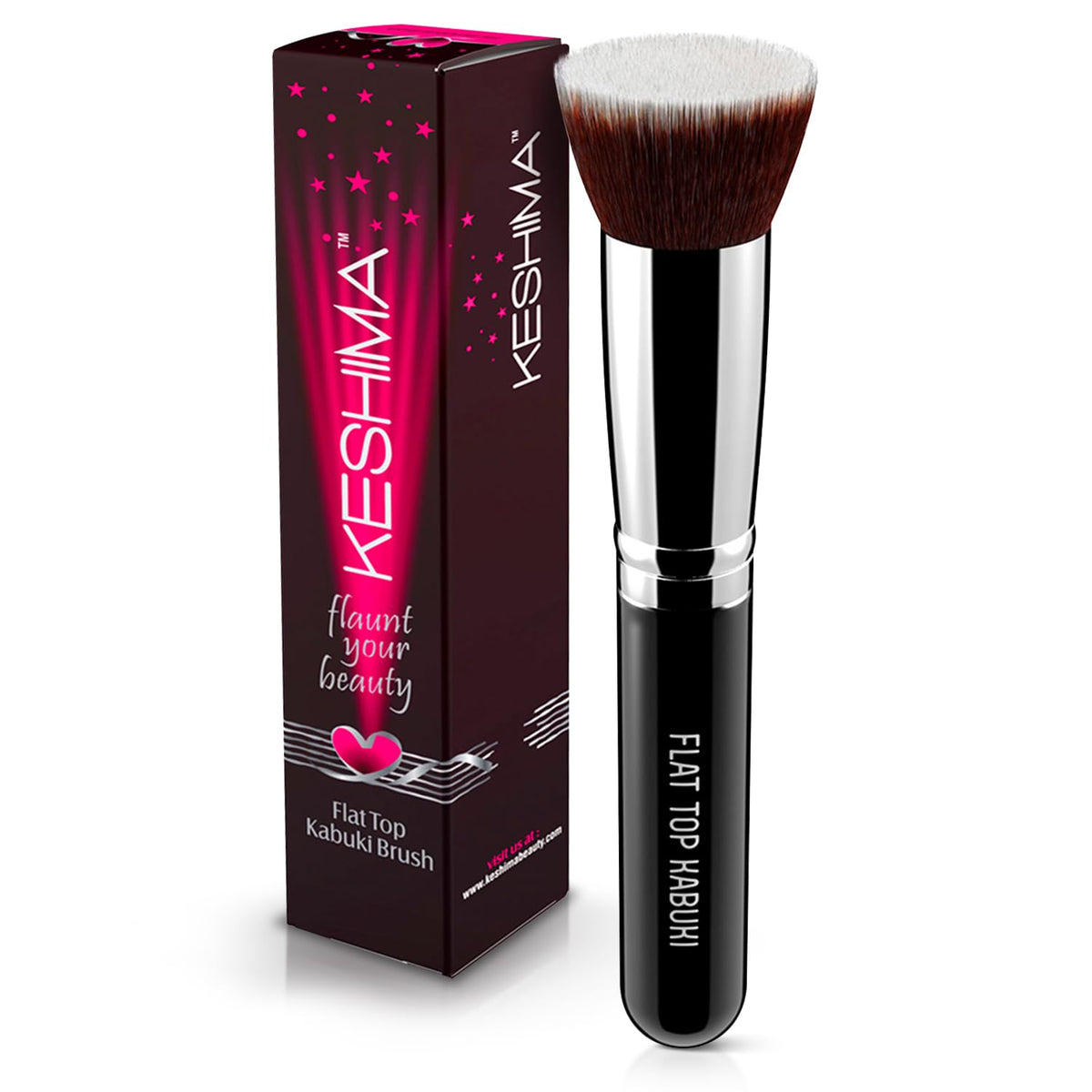 1.6-inch flat top bristle surface for fast, even buffing across larger facial areas