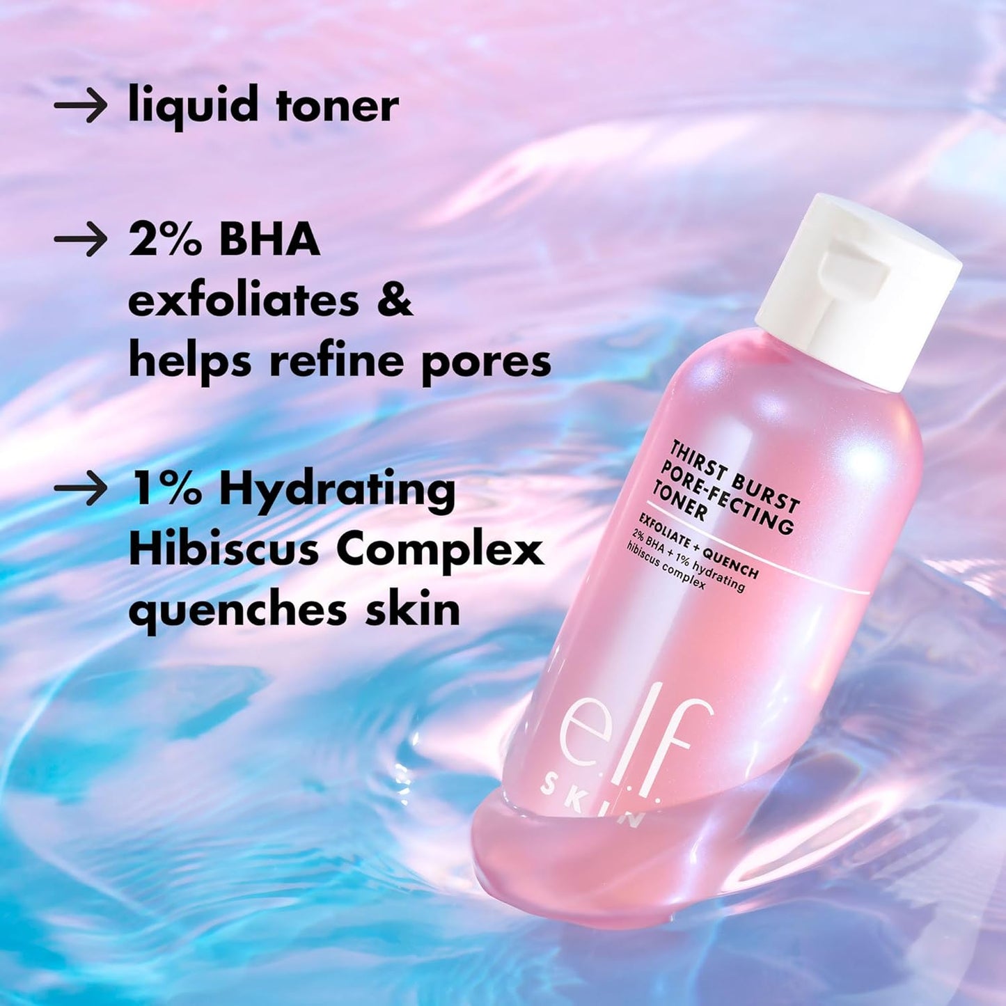 1% hydrating hibiscus complex to plump and dewy-finish the skin