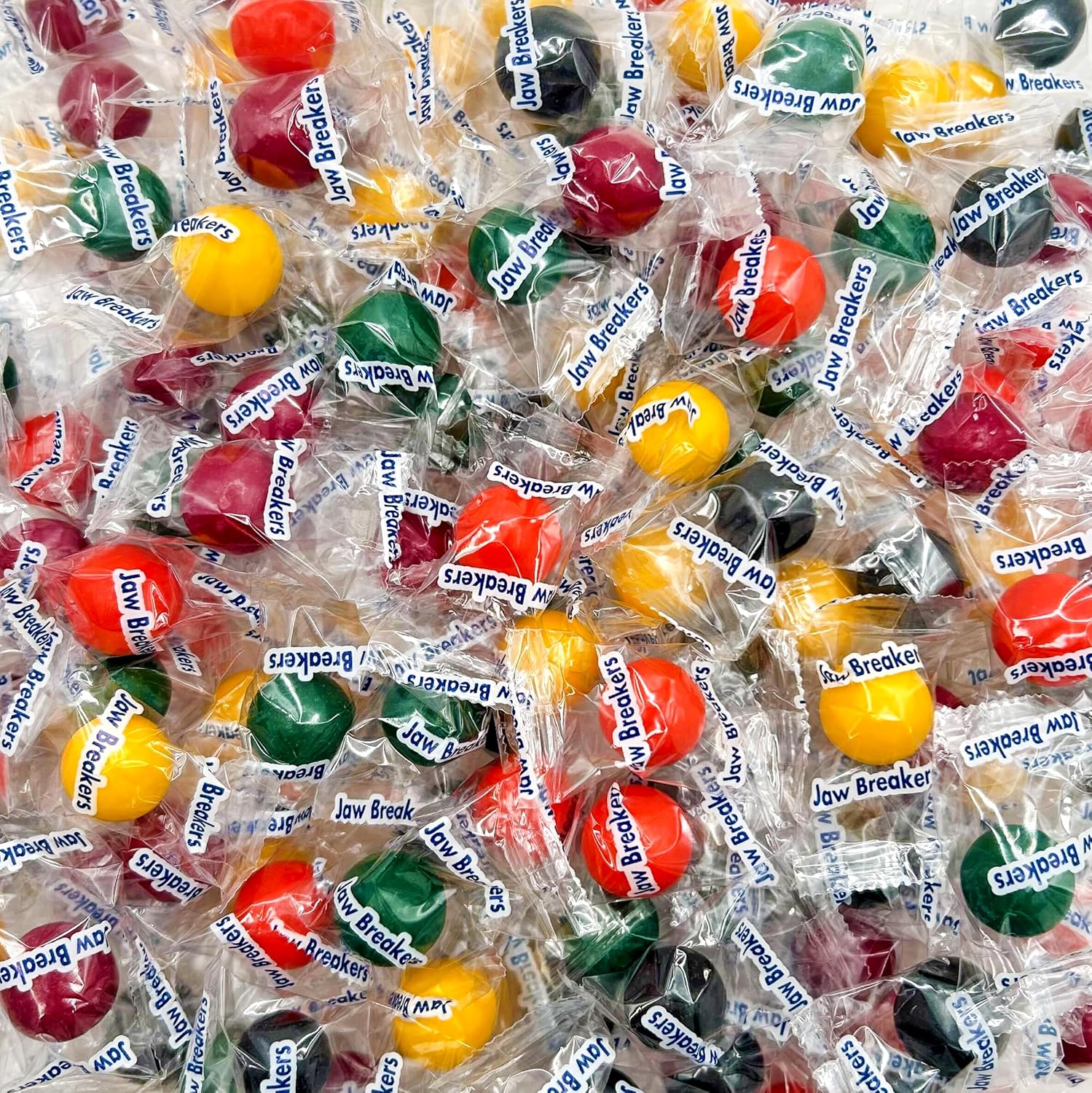 1-pound bulk bag containing approximately 75 individual jawbreaker pieces