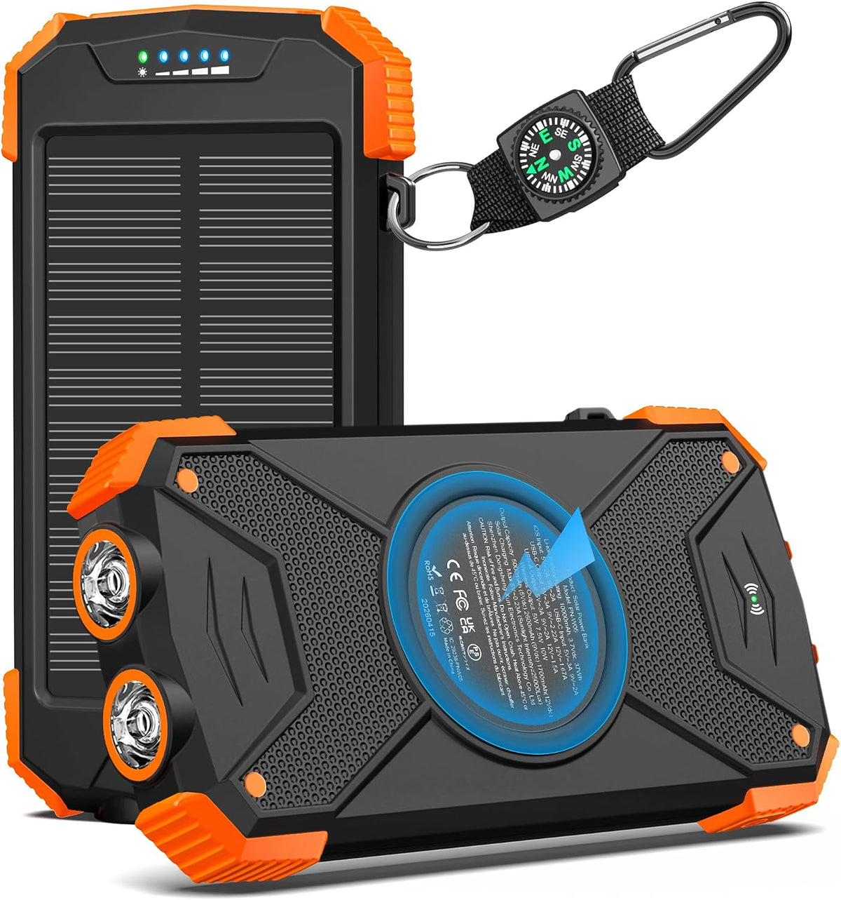 10,000mah real-rated lithium-cobalt battery with 50% longer cycle life than standard li-polymer