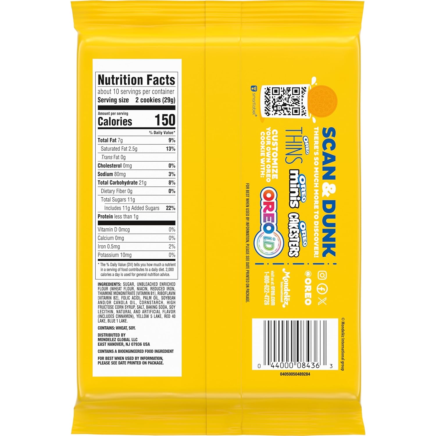 10.68 oz resealable easy-open pouch