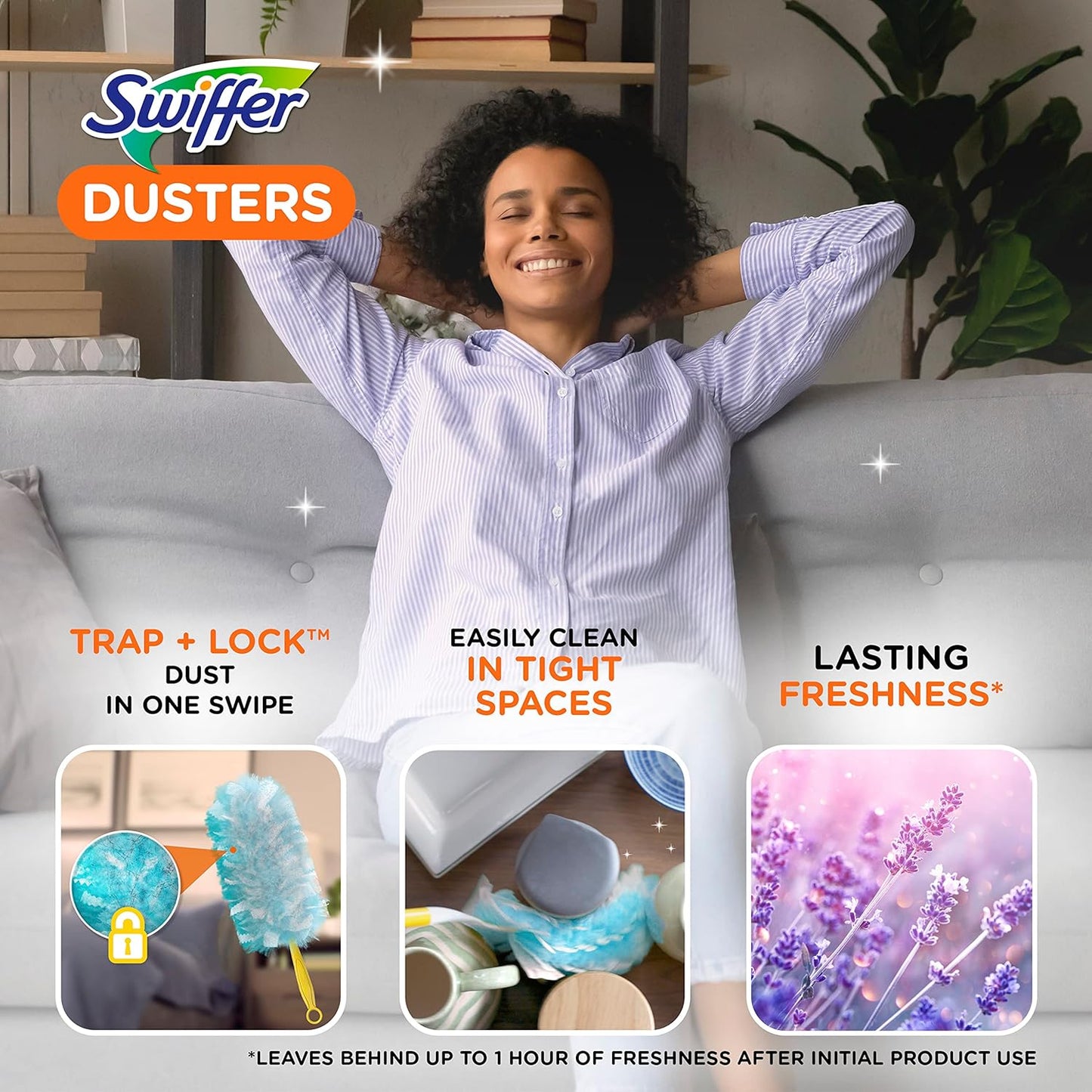 10-count refill pack compatible with standard swiffer duster handles (and heavy duty line)