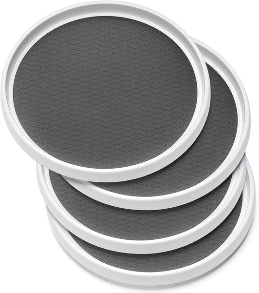 10-inch diameter turntable with smooth 360-degree rotation