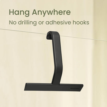 10-inch silicone blade that glides streak-free across glass, tile, and mirrors