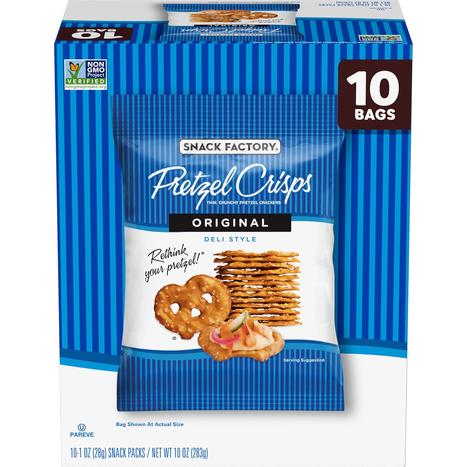 10 individually sealed 1-ounce bags per box (also available in 20-count box)