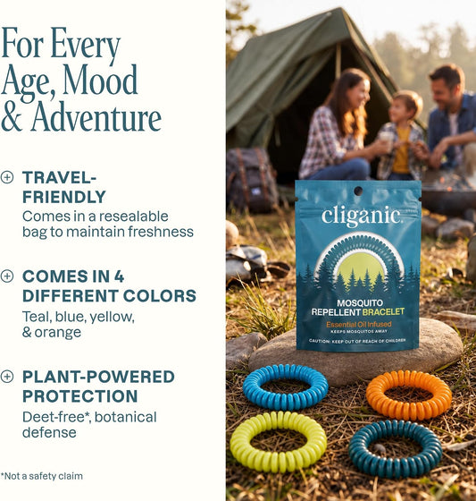10 individually-sealed bracelets per pack for hygiene and on-the-go convenience