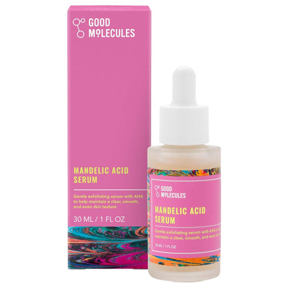 10% mandelic acid (gentle aha) for surface exfoliation and cell turnover